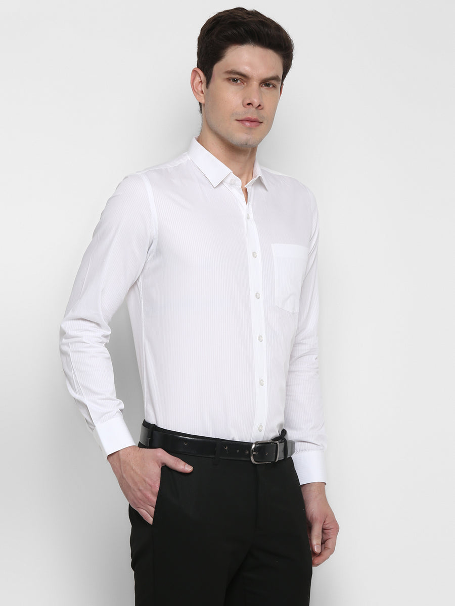 Enwhite Striped Regular Collared Shirt