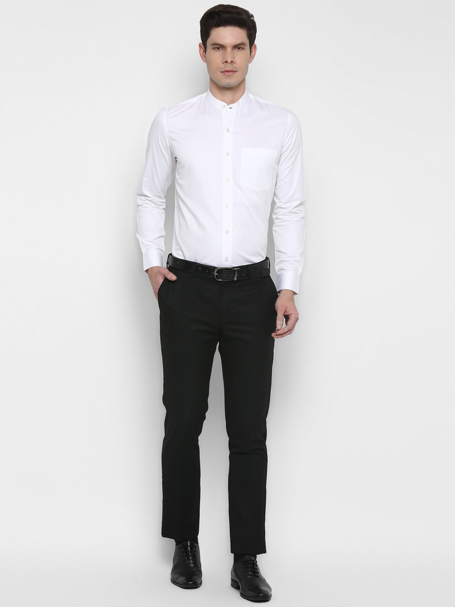 Enwhite Band Collared Style Tailored Shirt