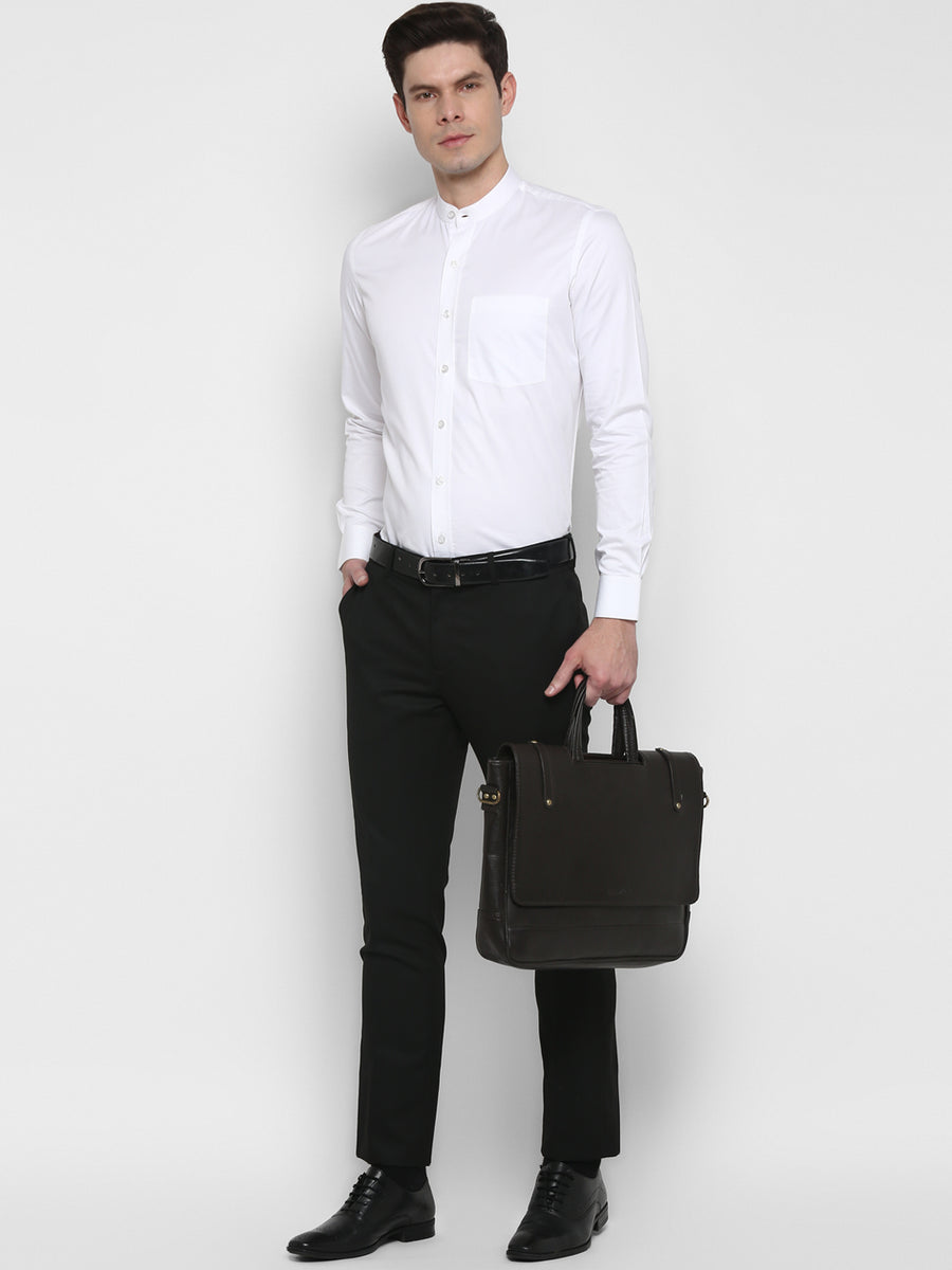 Enwhite Band Collared Style Tailored Shirt