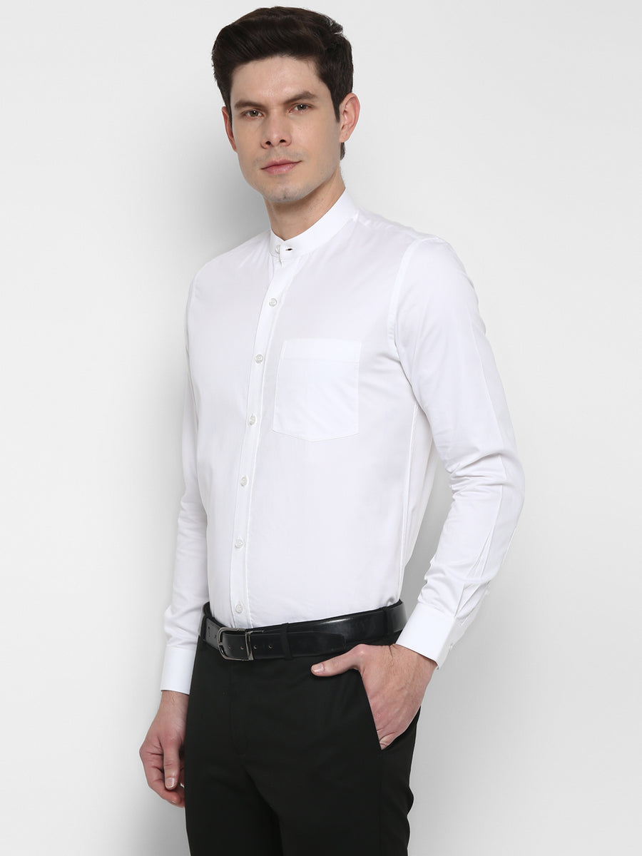 Enwhite Band Collared Style Tailored Shirt